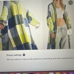 FREE PEOPLE  SOUTH BEND CARDI.